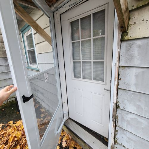 Storm Door Replacement