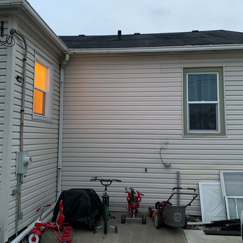 Added new vinyl siding