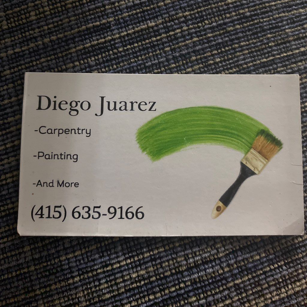 Diego Juarez painting