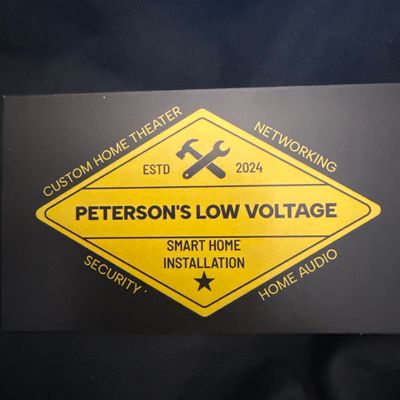 Avatar for Peterson's Low Voltage Systems