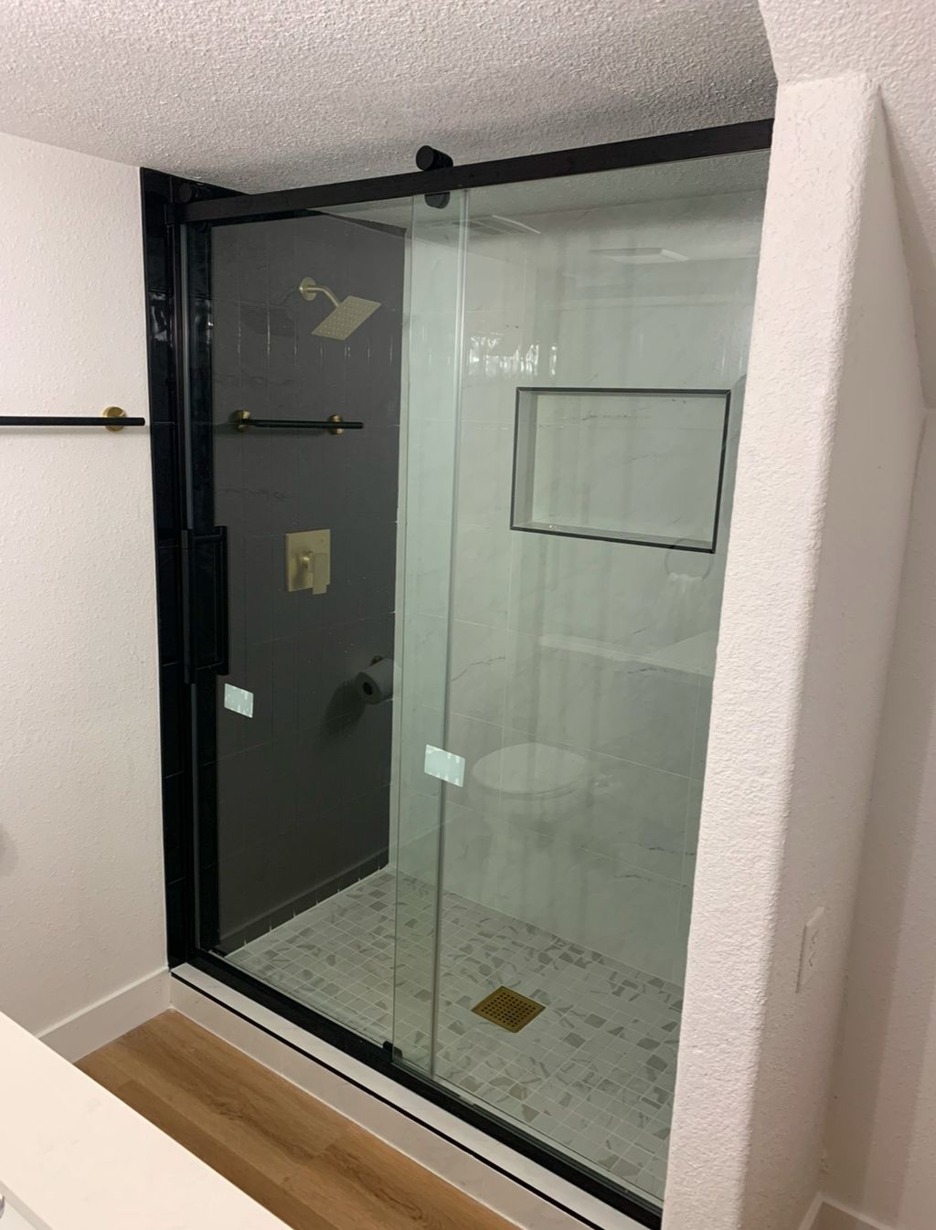 Updated shower. 