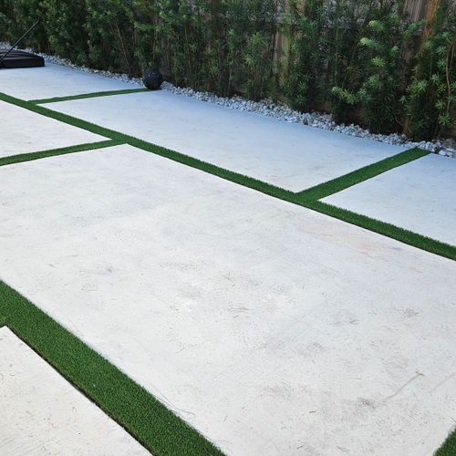 Artificial Turf Installation