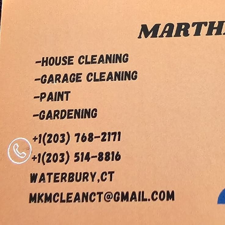 Martha's cleaning services