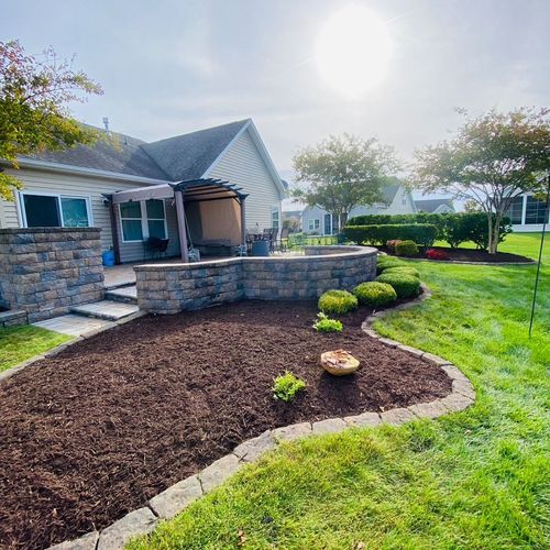 Green world landscaping Llc and Harscape