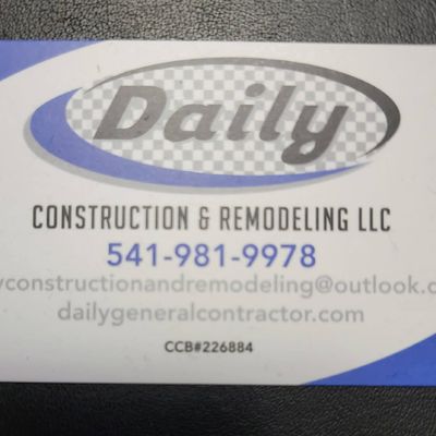 Avatar for Daily Construction and Remodeling, LLC