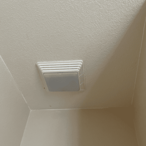 bathroom vent and light install