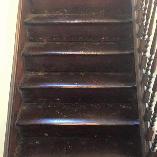 Before of stairs