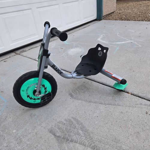 I had Tony build a tricycle for my daughter. He ca