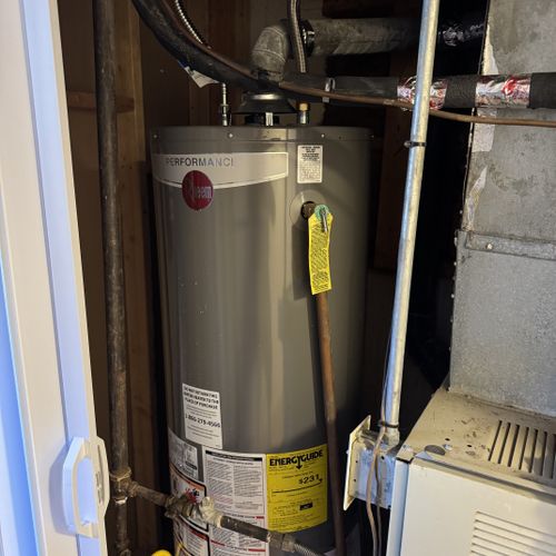 Water Heater Installation or Replacement