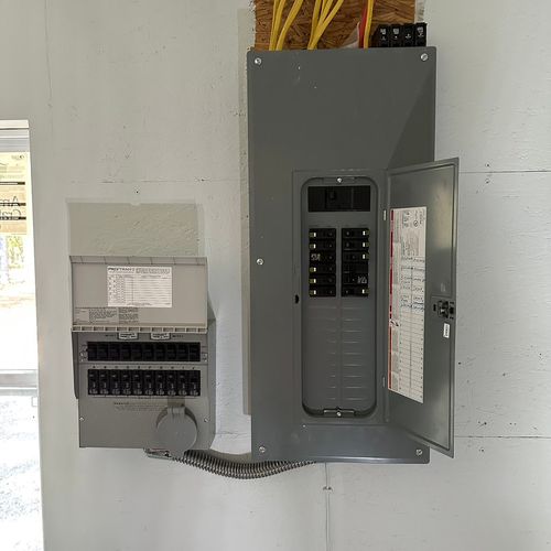 Transfer Switch Install