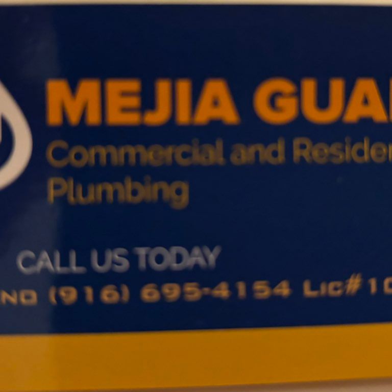 Mejía Guard plumbing