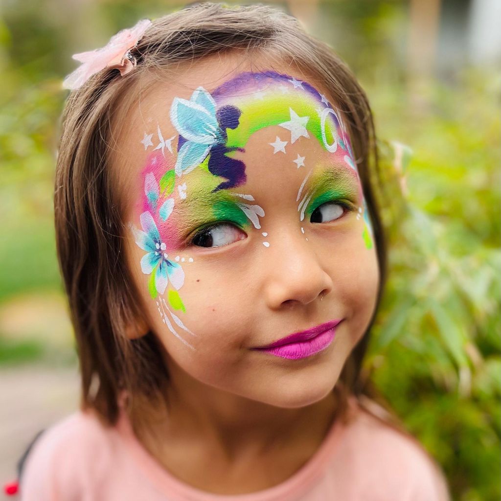 Fairy Tree Face Painting