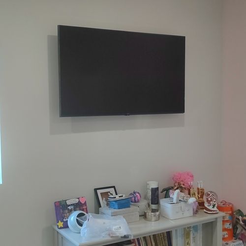 TV Mounted