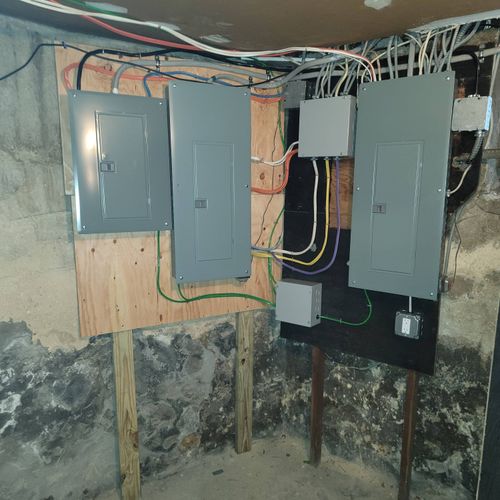 multi family panel upgrade