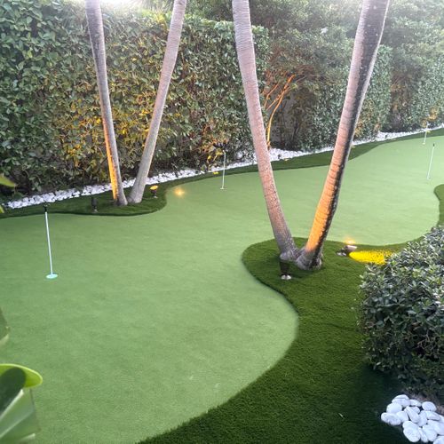 Artificial Turf Installation