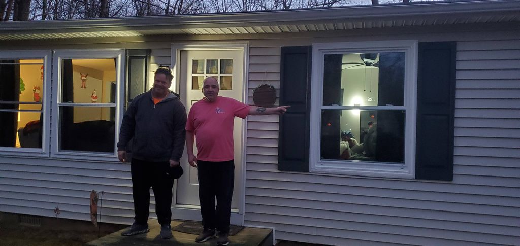 New windows for Mike and Sue! 