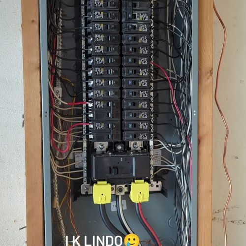 Circuit Breaker Panel or Fuse Box Installation