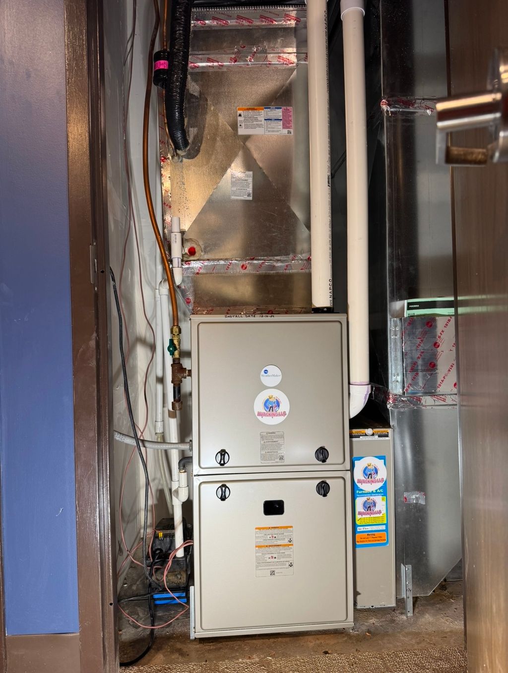 New Furnace Installtion