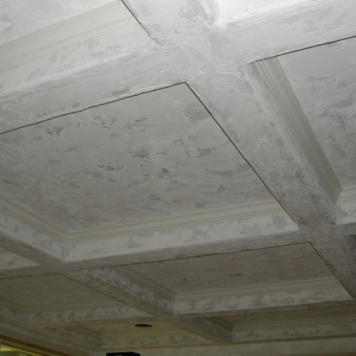 Coffered ceiling - an architectural feature the da