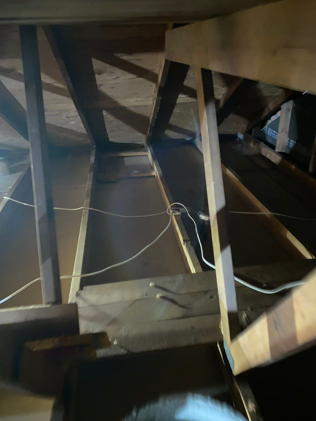 We removed insulation due to mice infesting and ne