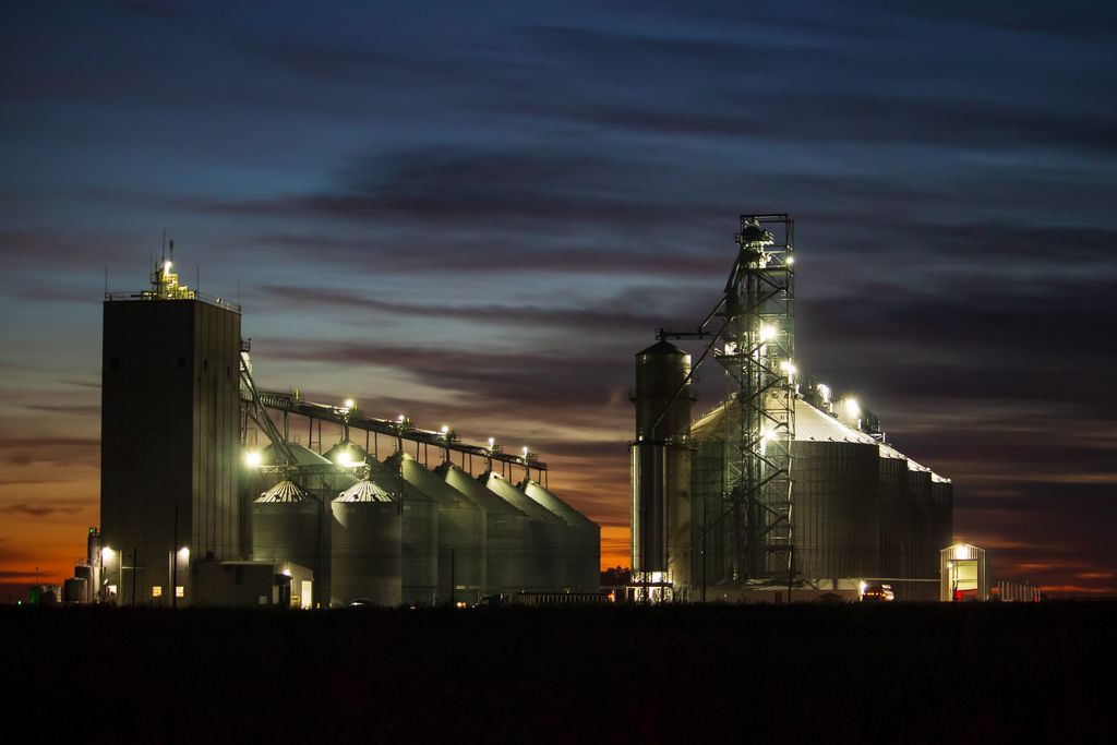 Agricultural Facility Sunrise