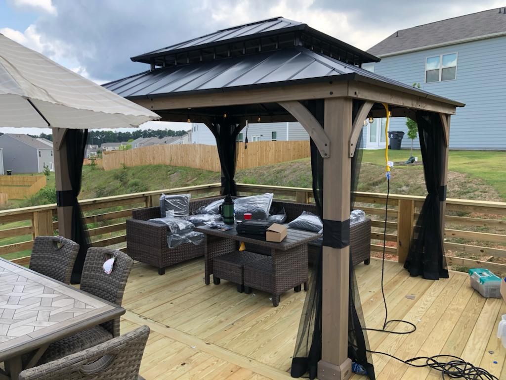 Gazebo Installation and Construction