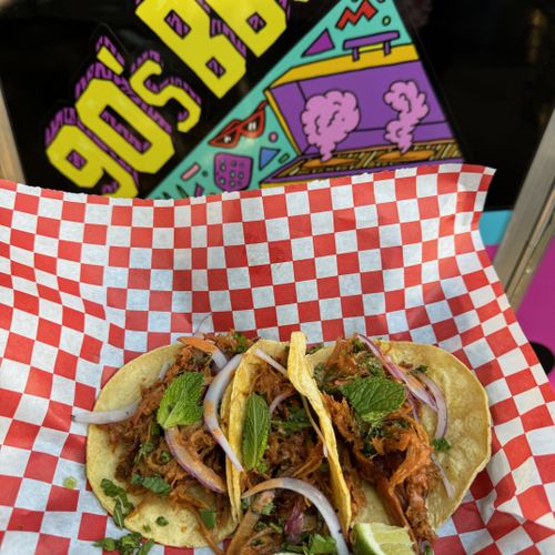 BBQ Pork Tahi Curry Tacos