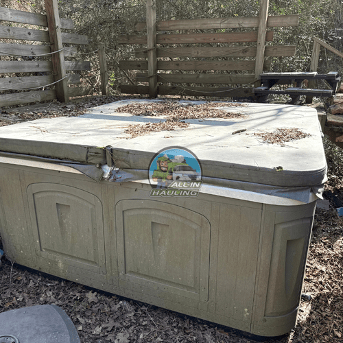 Hot Tub removal in Huntsville.