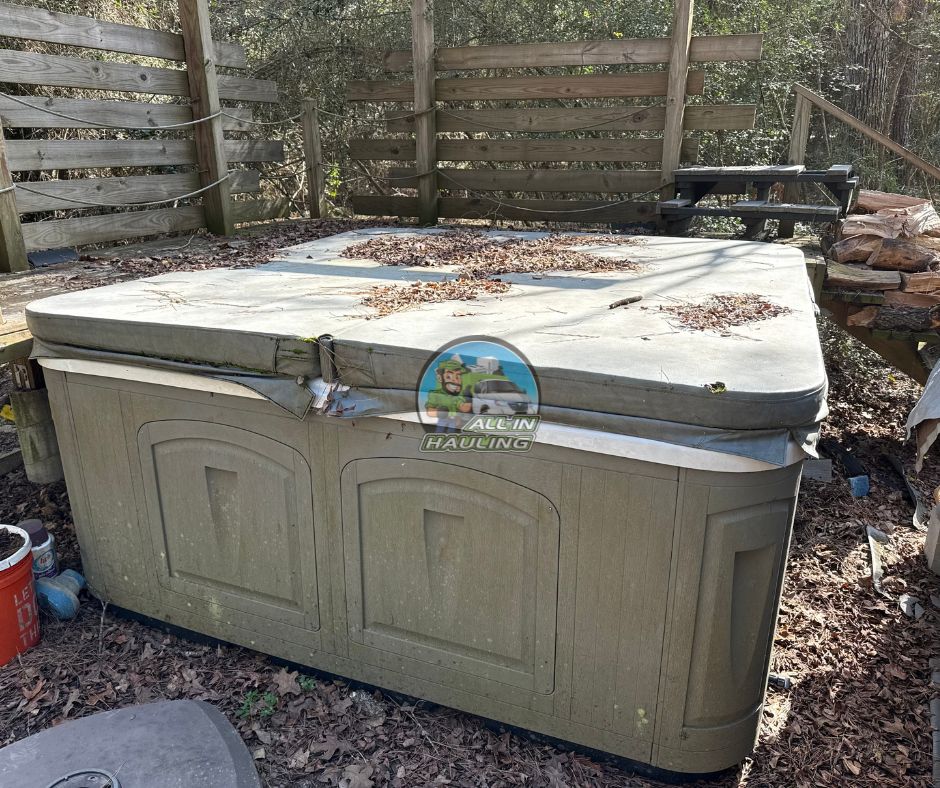 Hot Tub removal in Huntsville.