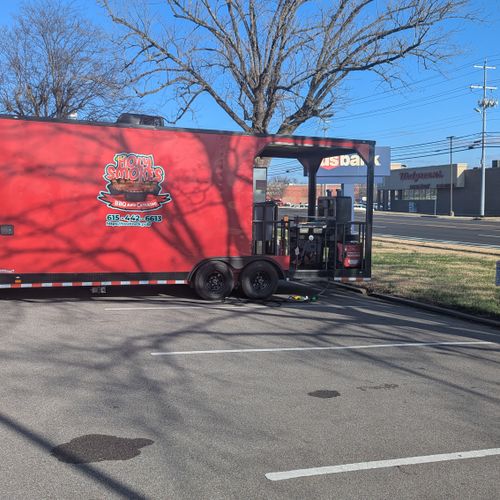 Holy Smokes BBQ and Catering Trailer