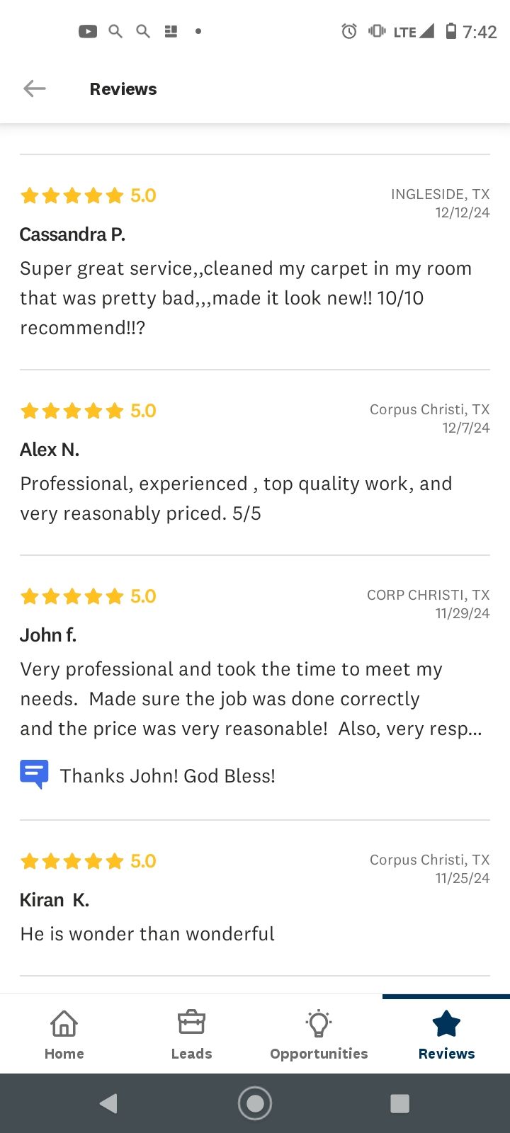 Customers reviews! 👍