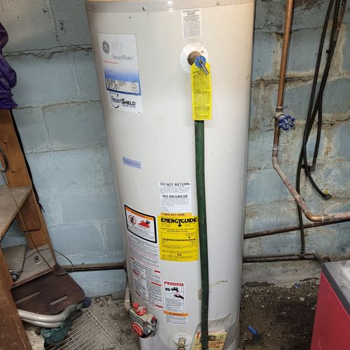 old water heater