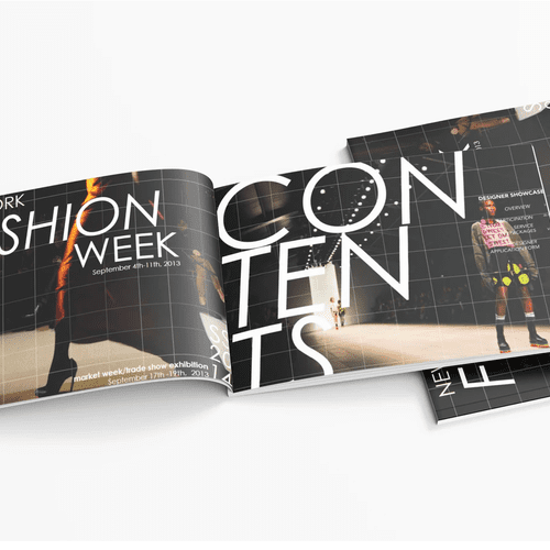 Fashion Week Catalog Design