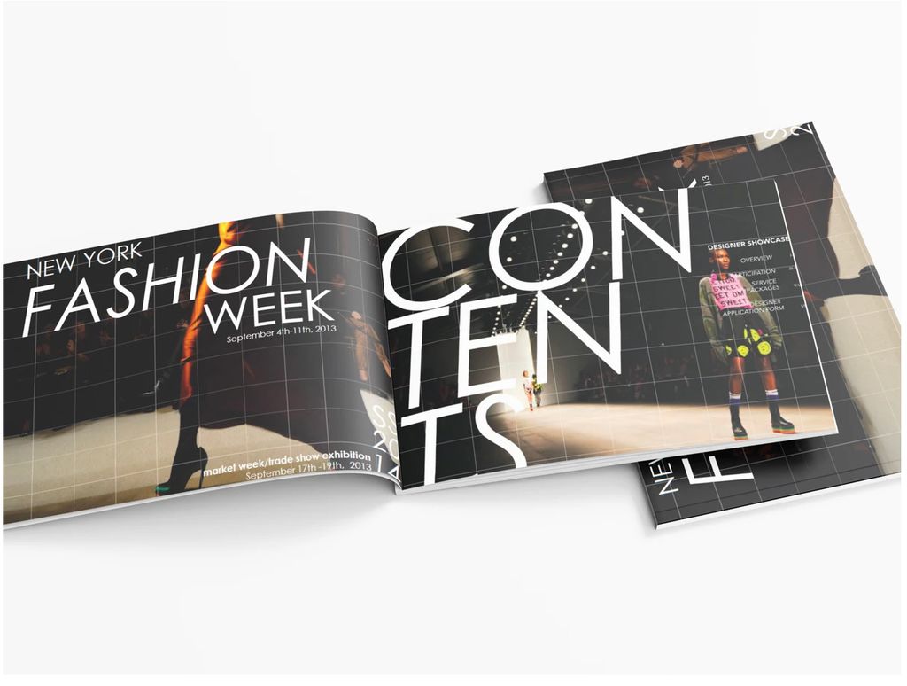 Fashion Week Catalog Design