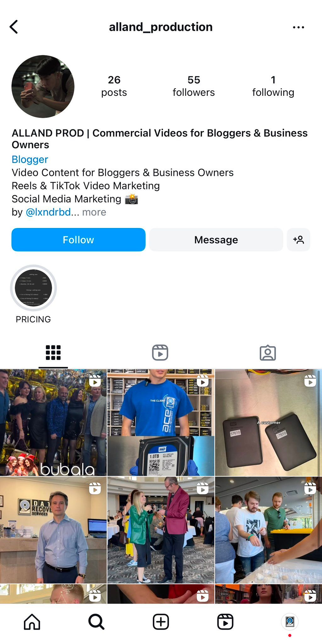 Projects and media