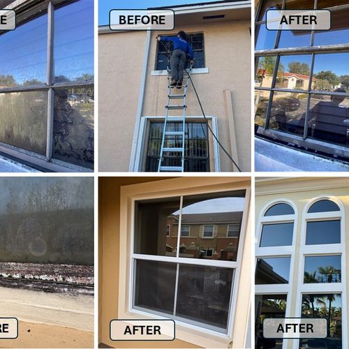 Interior & Exterior Window Cleaning