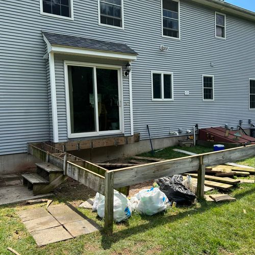 Exterior Patio Deck and Paver