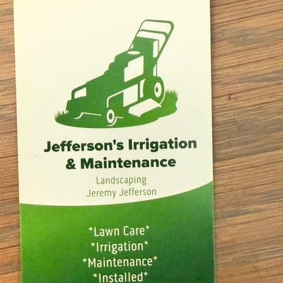 Avatar for Jefferson's Irrigation & Maintenance