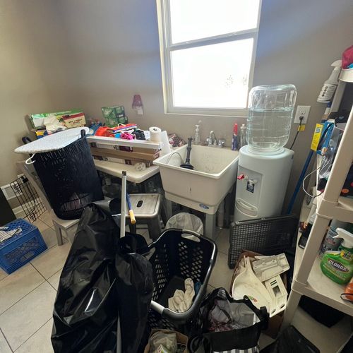 Laundry Room: before 