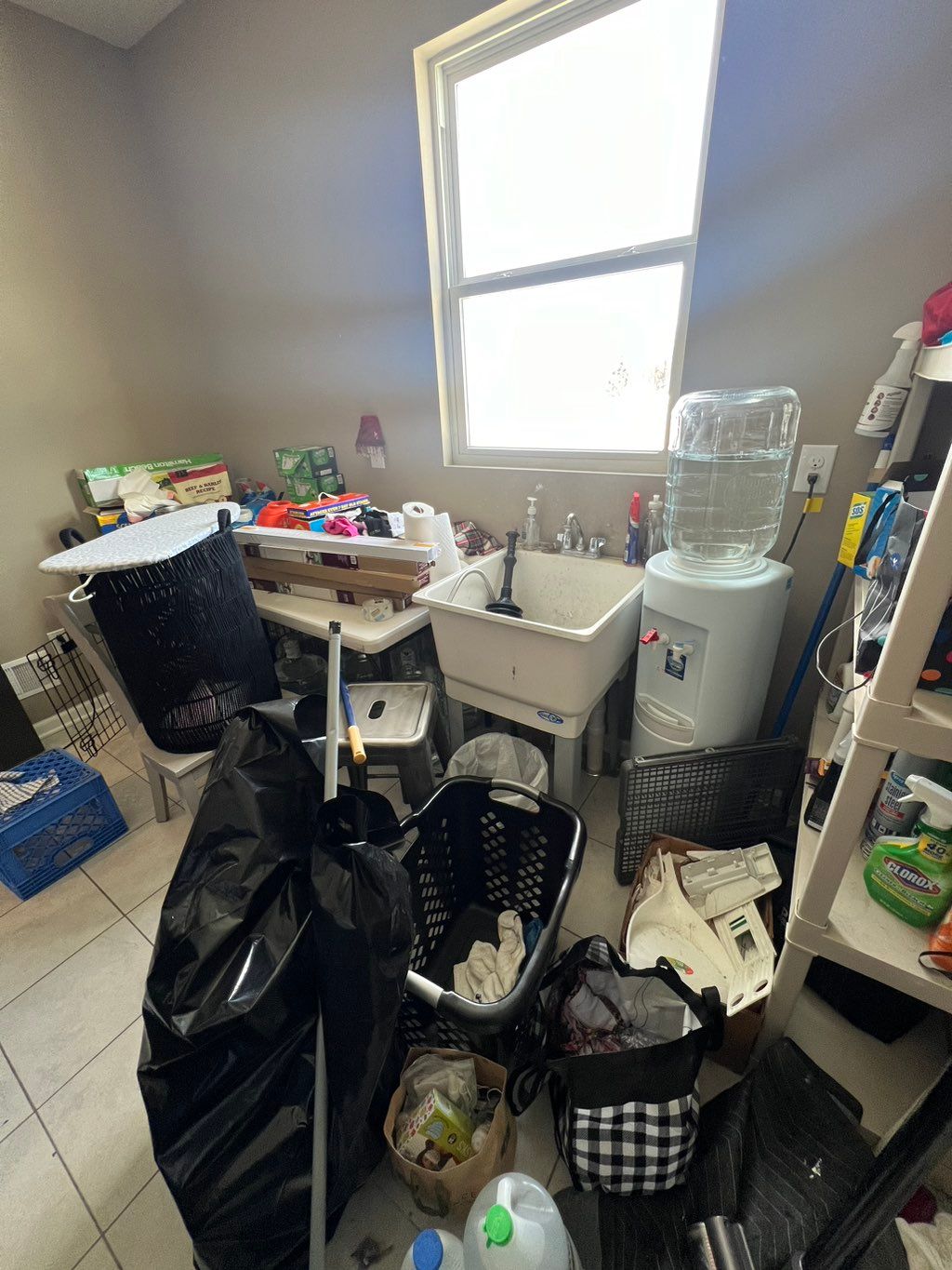 Laundry Room: before 