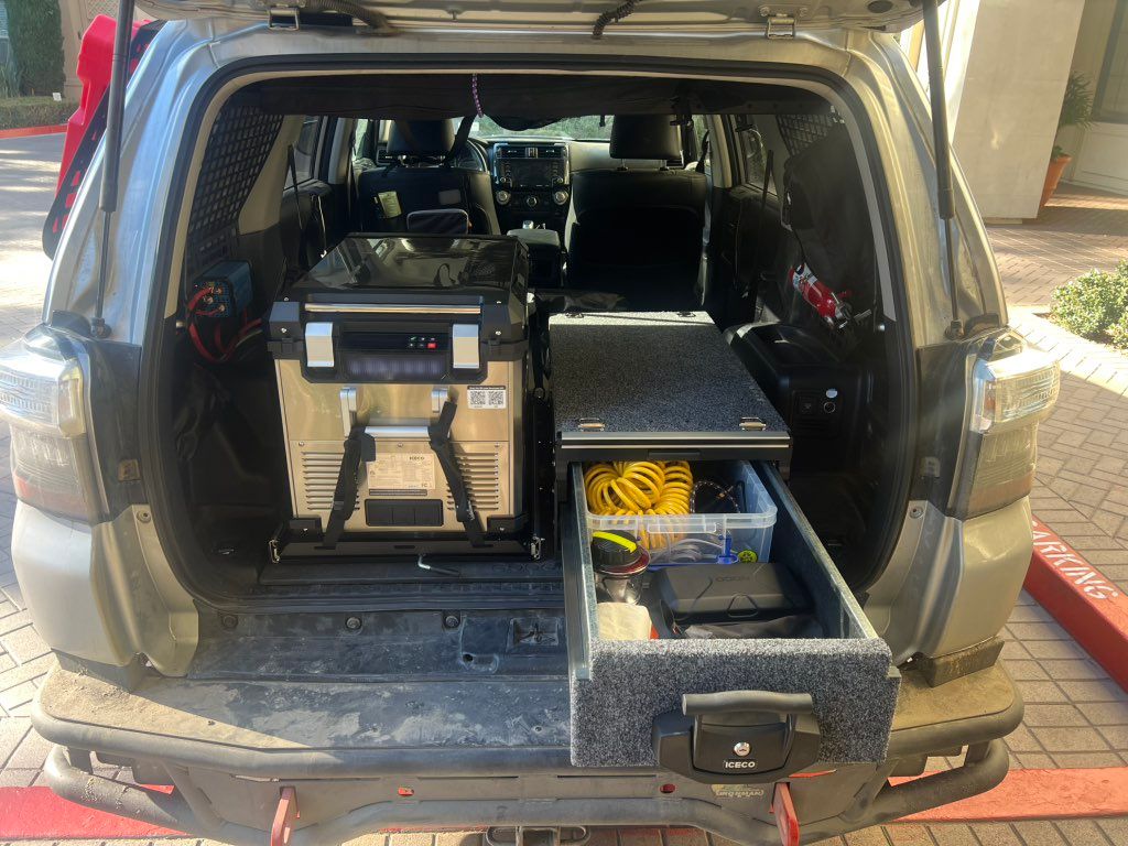 Great work installing my truck drawer 👍👍👍