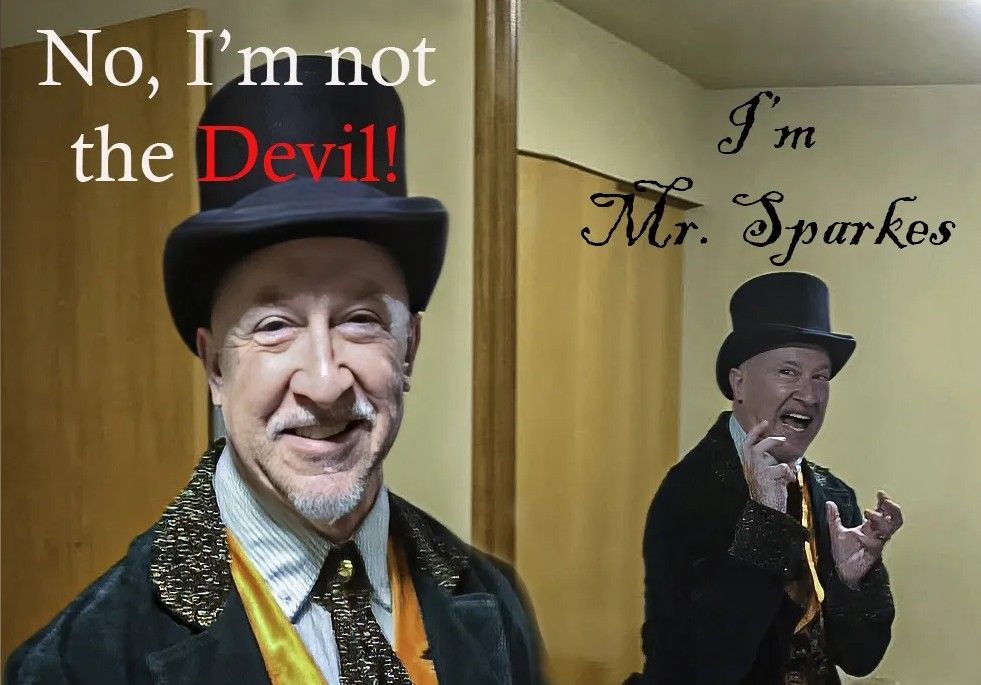 Mr. Sparkes is not the devil