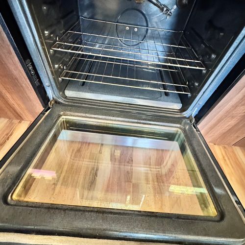 Oven cleaning