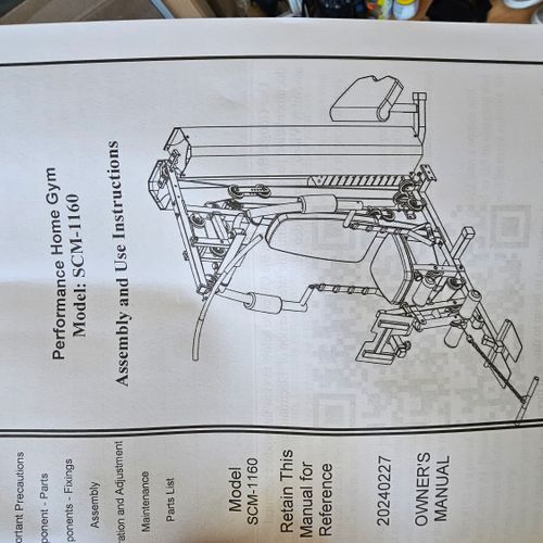 Fitness Equipment Assembly