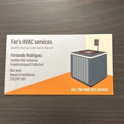 Avatar for Fernando’s HVAC