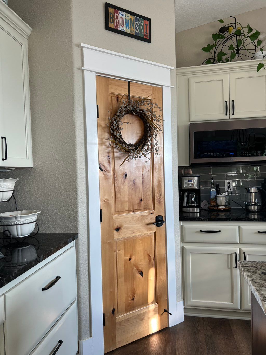 interior door installation/ trim