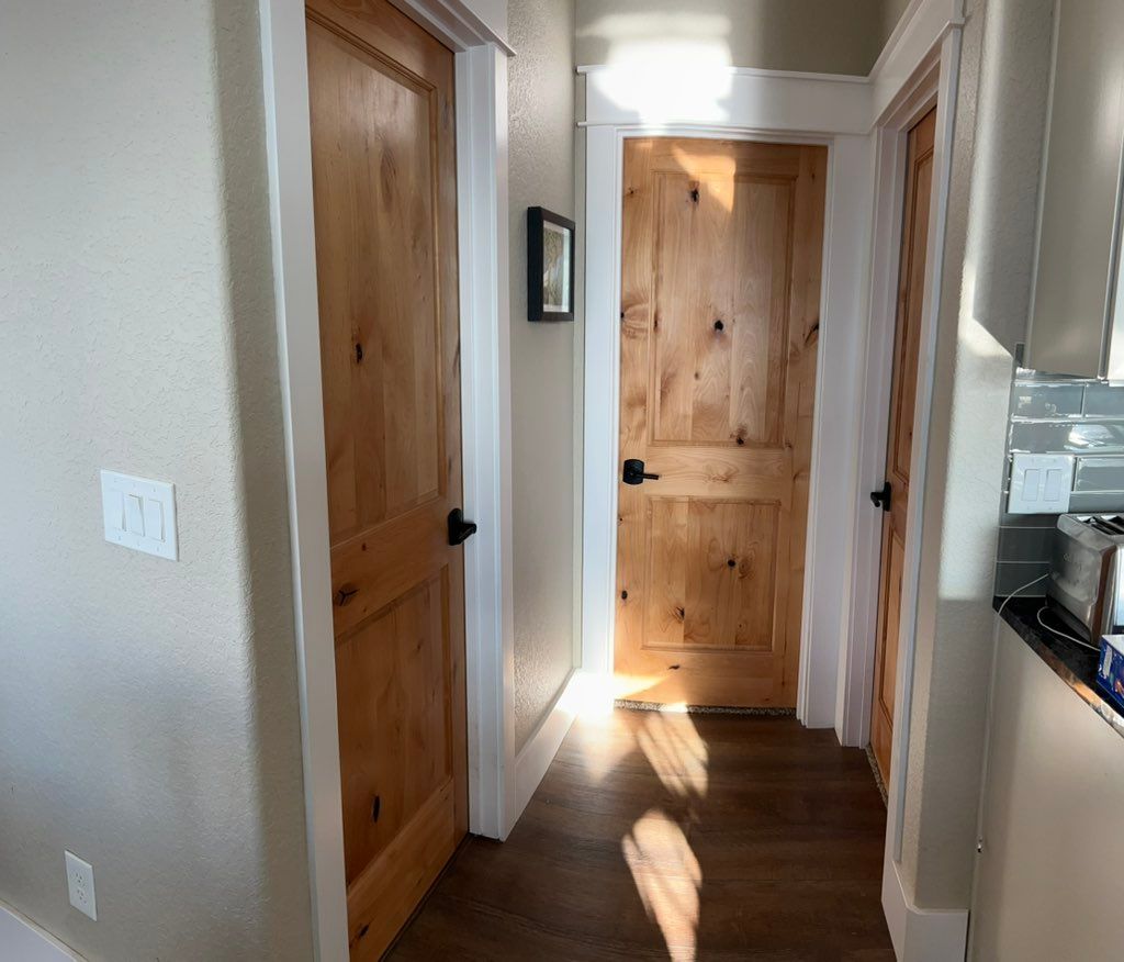 interior door installation/ trim