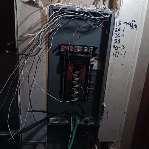 Circuit Breaker Panel or Fuse Box Repair