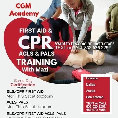 Avatar for CGM Academy Texas CPR and ACLS Training School