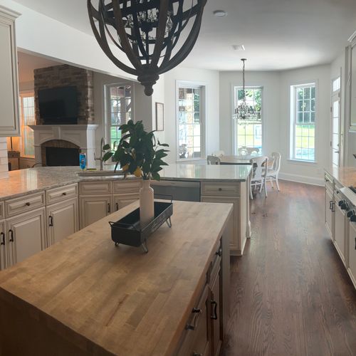 Deep cleaned kitchen-Lake Norman 